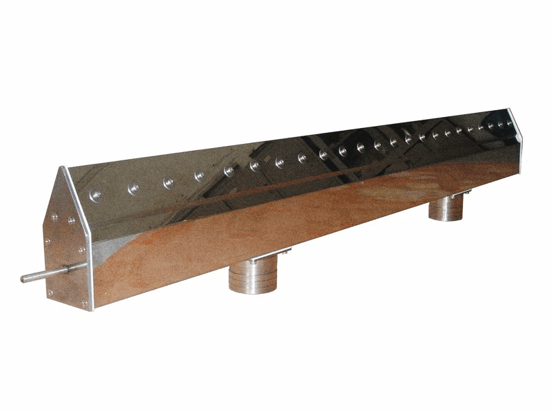 Top-Inlet Stainless Steel Air Knife
